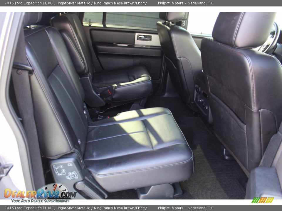 2016 Ford Expedition EL XLT Ingot Silver Metallic / King Ranch Mesa Brown/Ebony Photo #30