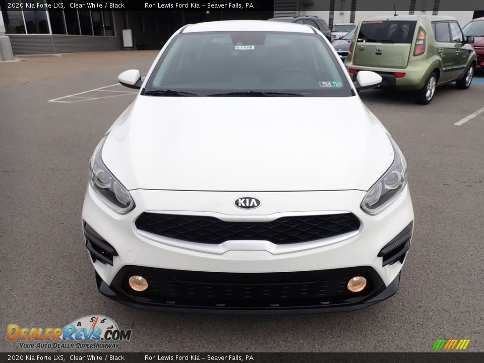 2020 Kia Forte LXS Clear White / Black Photo #4