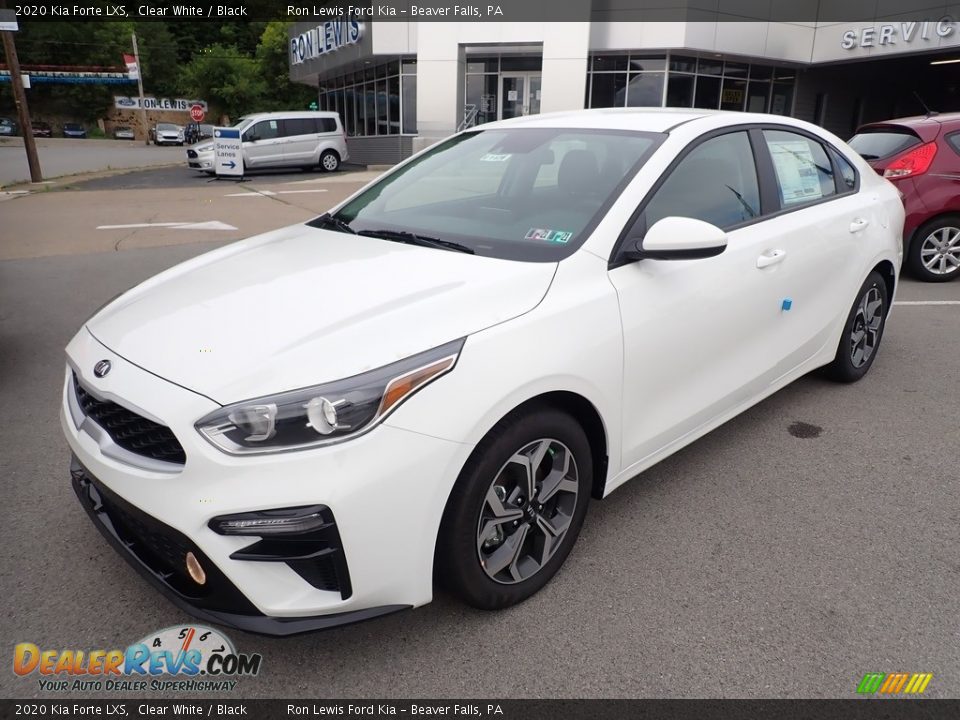 2020 Kia Forte LXS Clear White / Black Photo #5