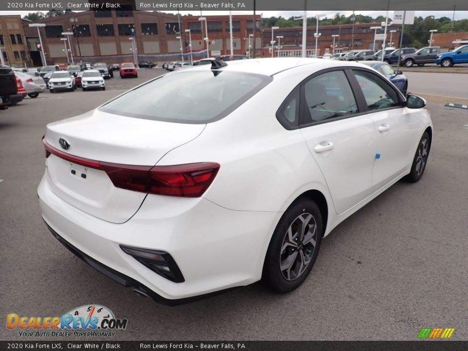 2020 Kia Forte LXS Clear White / Black Photo #9