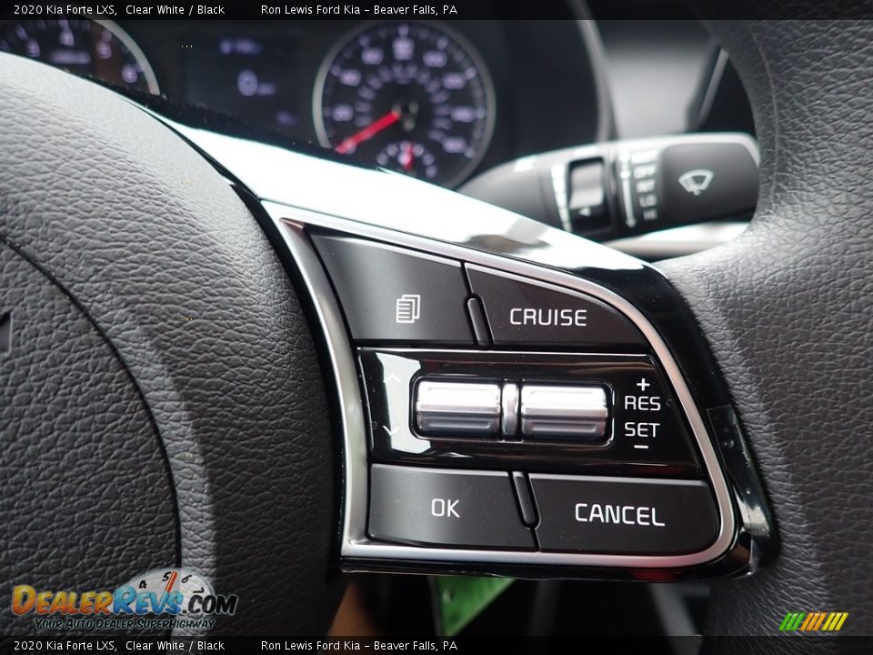 2020 Kia Forte LXS Clear White / Black Photo #19