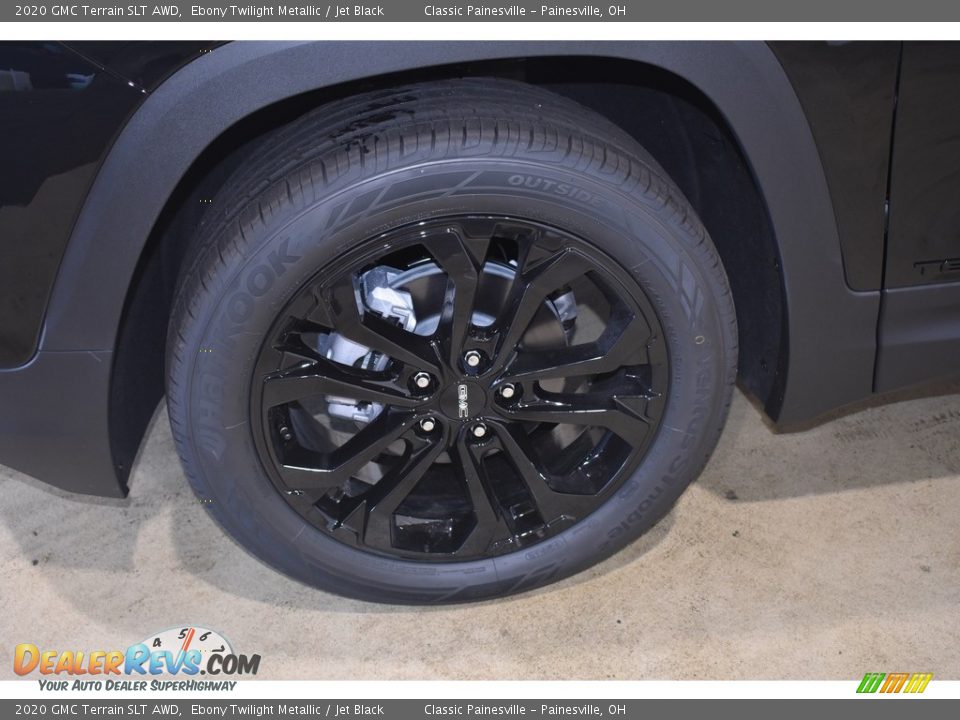 2020 GMC Terrain SLT AWD Ebony Twilight Metallic / Jet Black Photo #5