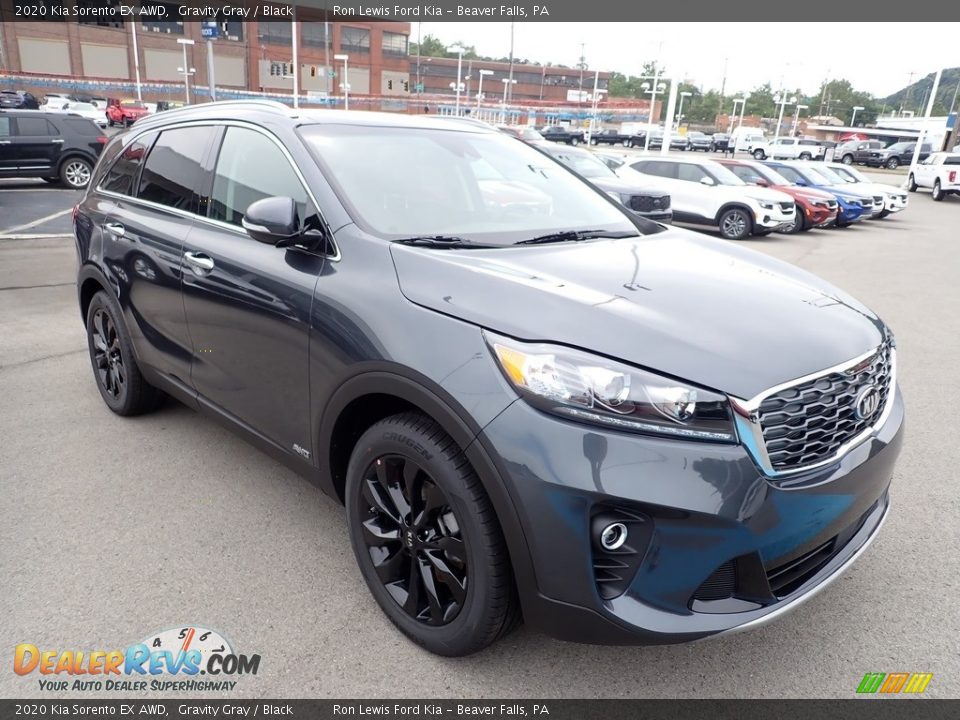 2020 Kia Sorento EX AWD Gravity Gray / Black Photo #3