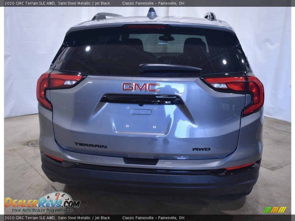 2020 GMC Terrain SLE AWD Satin Steel Metallic / Jet Black Photo #3
