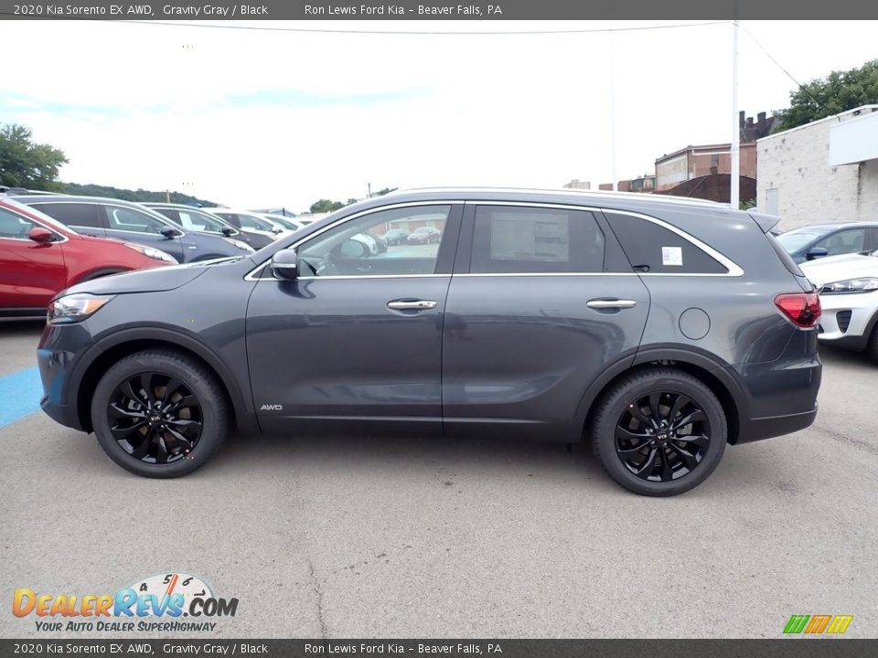 2020 Kia Sorento EX AWD Gravity Gray / Black Photo #6