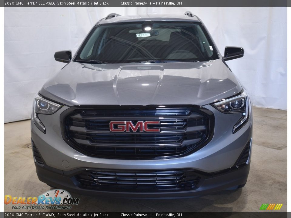 2020 GMC Terrain SLE AWD Satin Steel Metallic / Jet Black Photo #4