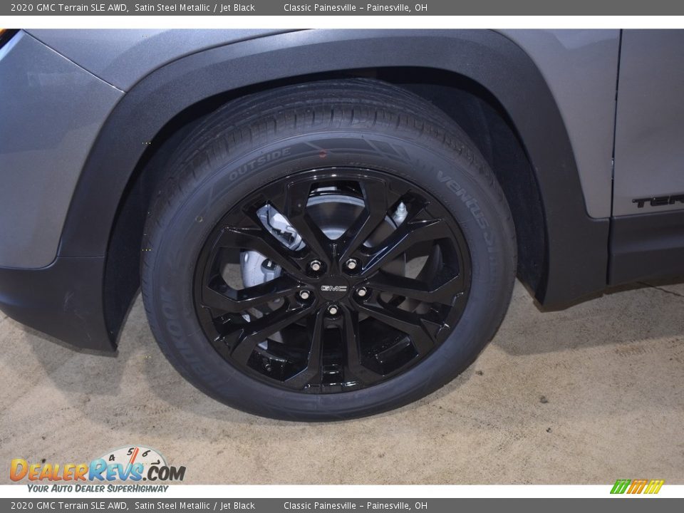 2020 GMC Terrain SLE AWD Satin Steel Metallic / Jet Black Photo #5