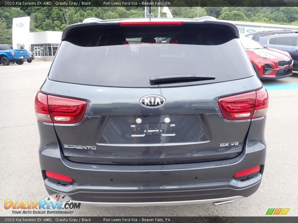 2020 Kia Sorento EX AWD Gravity Gray / Black Photo #8