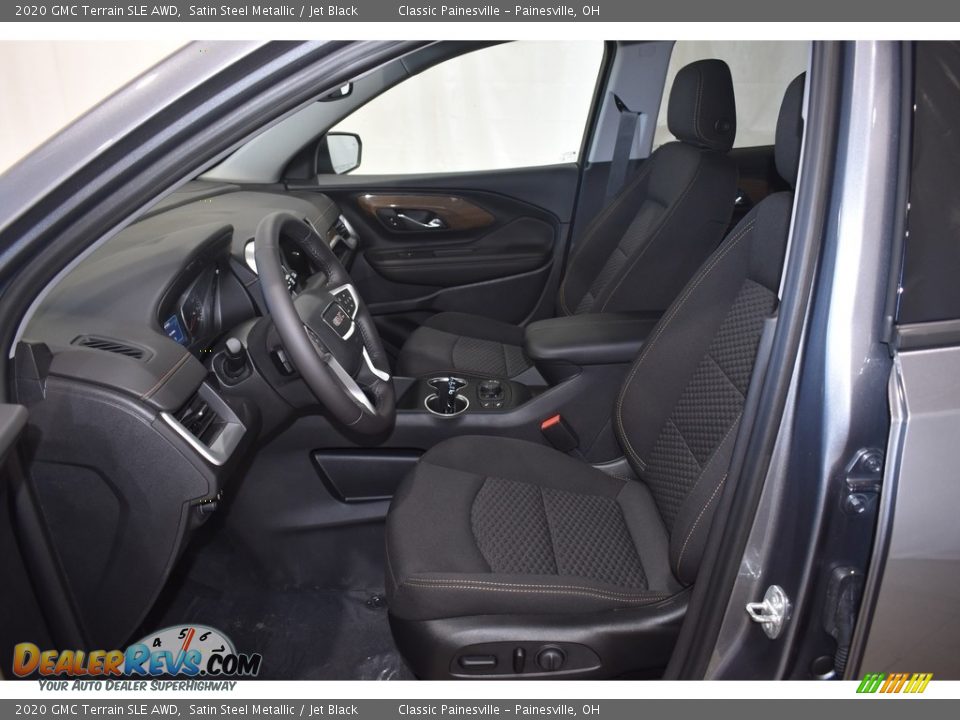 2020 GMC Terrain SLE AWD Satin Steel Metallic / Jet Black Photo #6