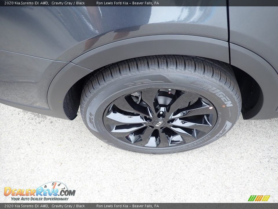 2020 Kia Sorento EX AWD Gravity Gray / Black Photo #9