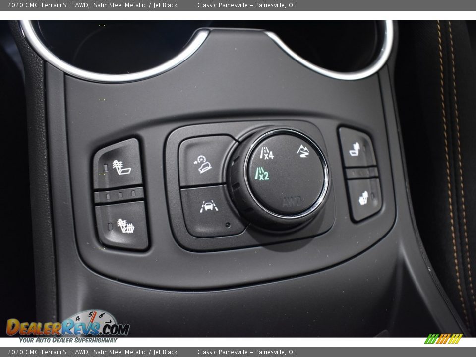 2020 GMC Terrain SLE AWD Satin Steel Metallic / Jet Black Photo #8