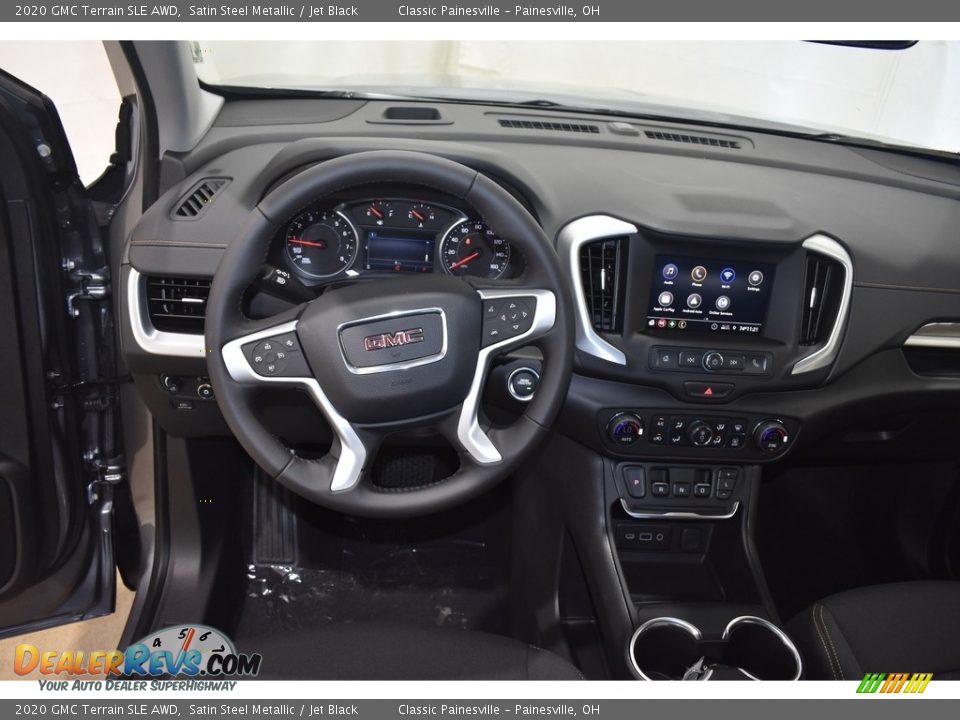 2020 GMC Terrain SLE AWD Satin Steel Metallic / Jet Black Photo #9