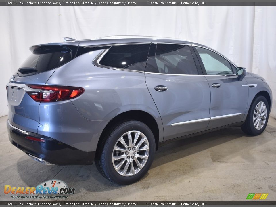 2020 Buick Enclave Essence AWD Satin Steel Metallic / Dark Galvinized/Ebony Photo #2