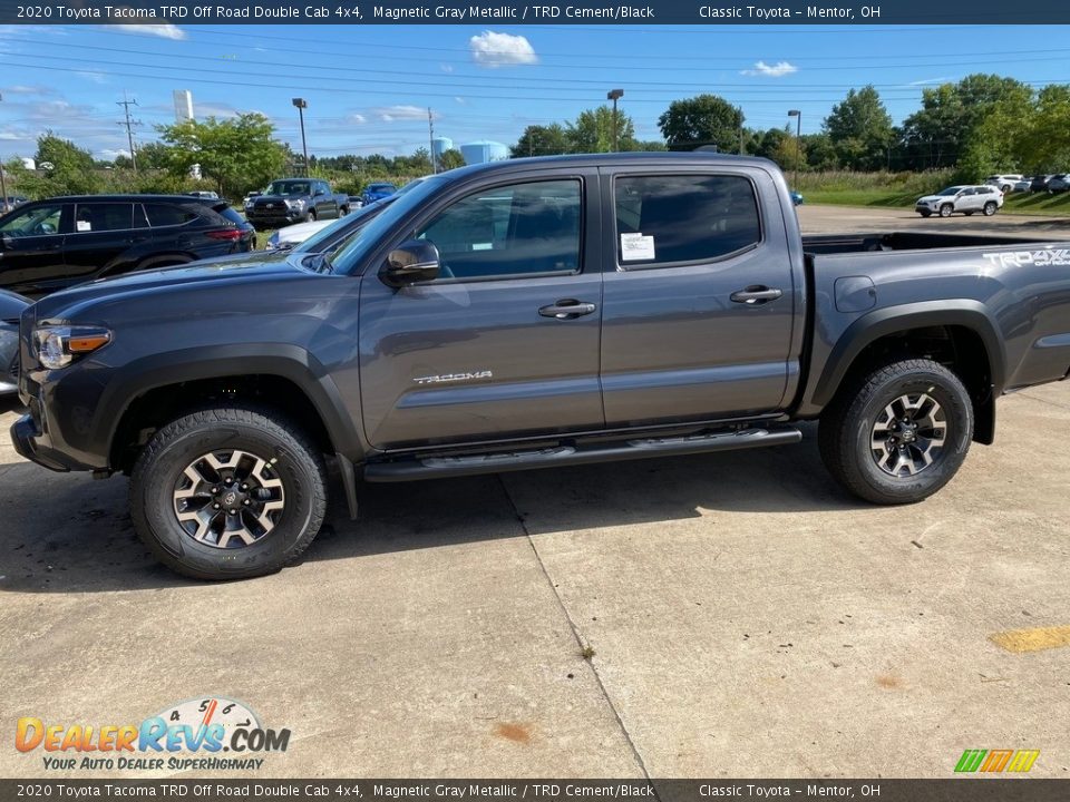 2020 Toyota Tacoma TRD Off Road Double Cab 4x4 Magnetic Gray Metallic / TRD Cement/Black Photo #1