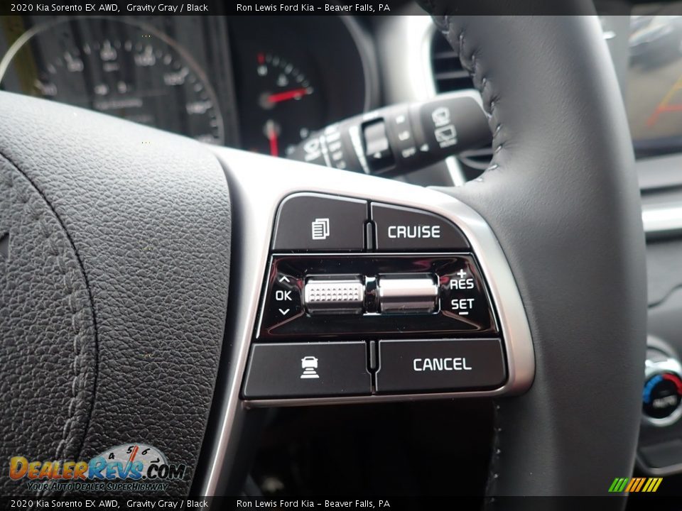 2020 Kia Sorento EX AWD Gravity Gray / Black Photo #19