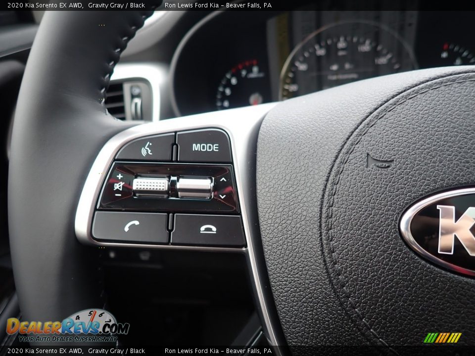 2020 Kia Sorento EX AWD Gravity Gray / Black Photo #20