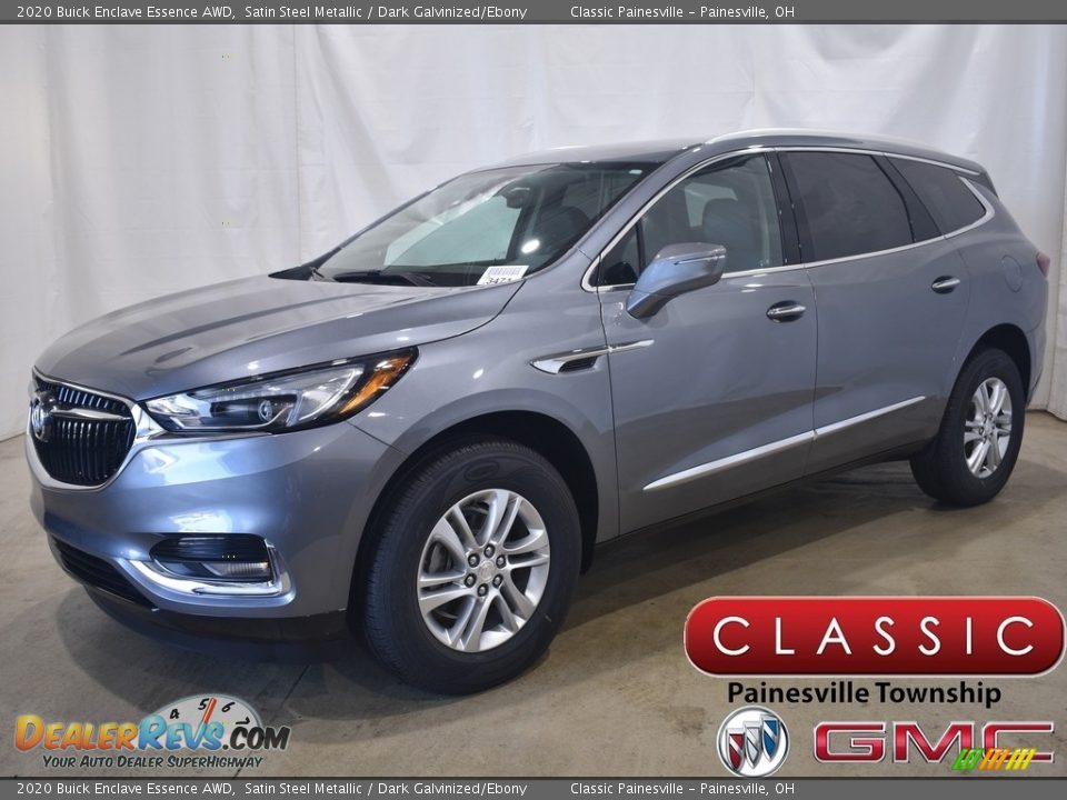 2020 Buick Enclave Essence AWD Satin Steel Metallic / Dark Galvinized/Ebony Photo #1