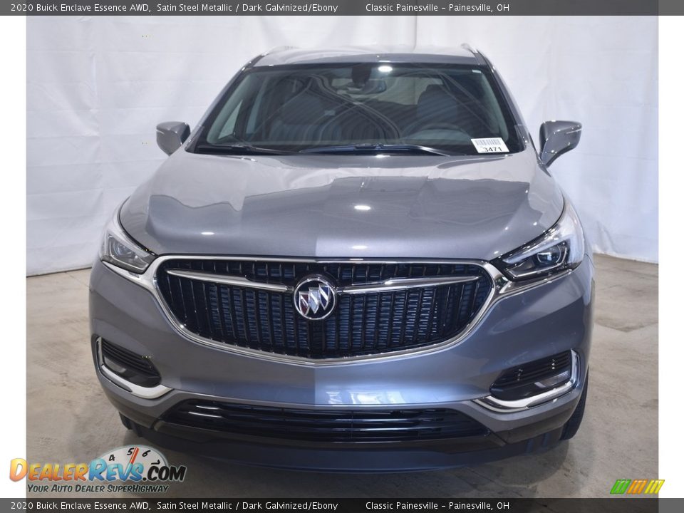 2020 Buick Enclave Essence AWD Satin Steel Metallic / Dark Galvinized/Ebony Photo #4