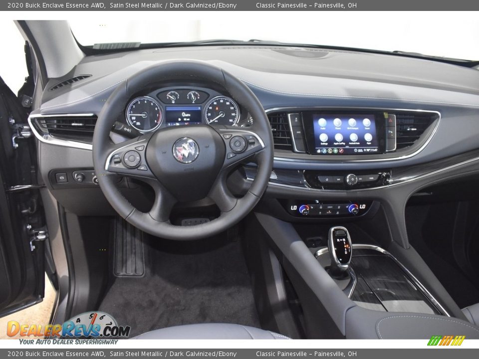 2020 Buick Enclave Essence AWD Satin Steel Metallic / Dark Galvinized/Ebony Photo #9