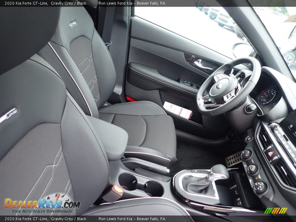2020 Kia Forte GT-Line Gravity Grey / Black Photo #11