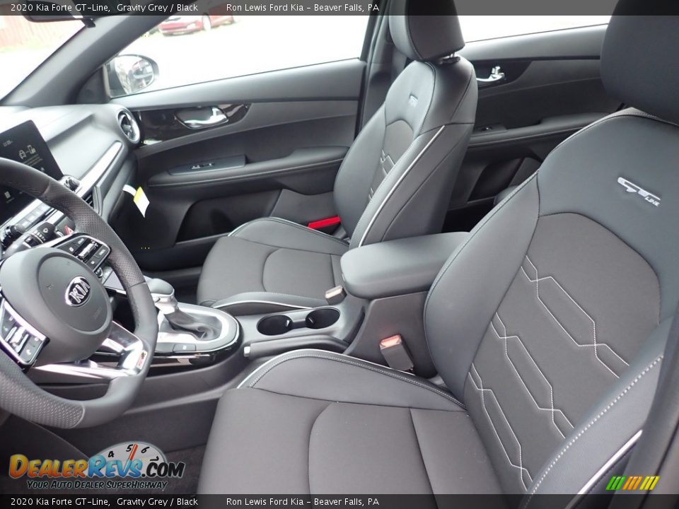 2020 Kia Forte GT-Line Gravity Grey / Black Photo #13