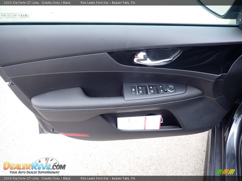 2020 Kia Forte GT-Line Gravity Grey / Black Photo #14