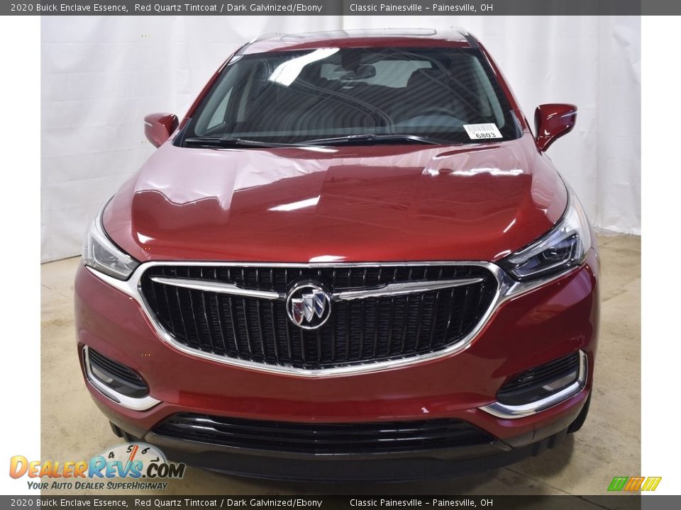 2020 Buick Enclave Essence Red Quartz Tintcoat / Dark Galvinized/Ebony Photo #4