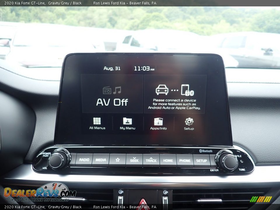 2020 Kia Forte GT-Line Gravity Grey / Black Photo #16
