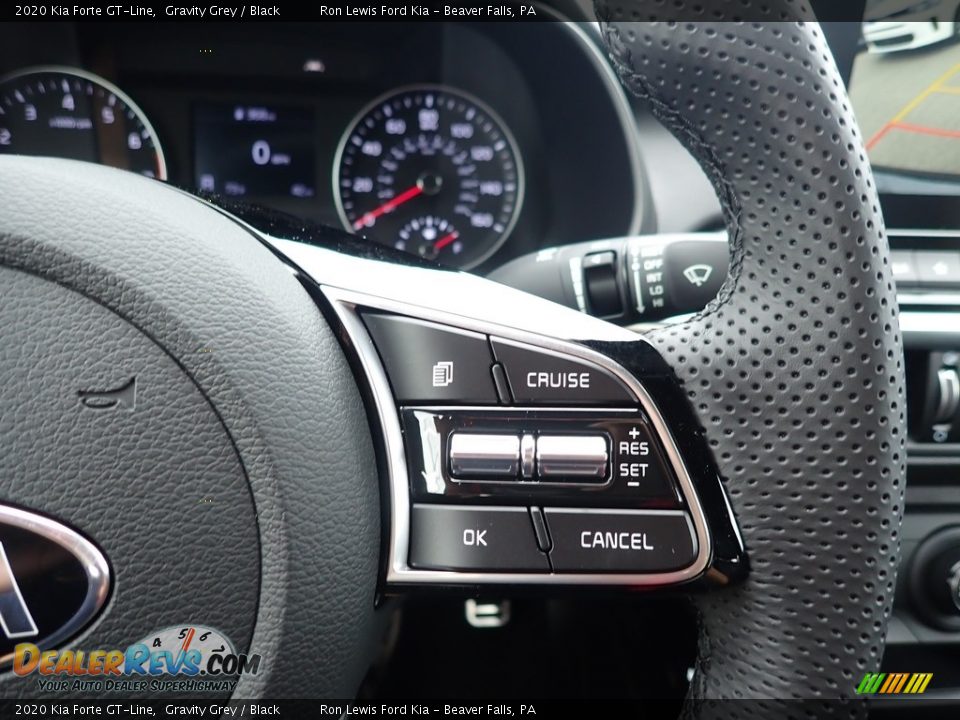 2020 Kia Forte GT-Line Gravity Grey / Black Photo #18