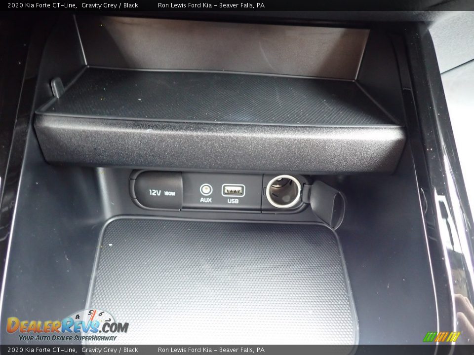 2020 Kia Forte GT-Line Gravity Grey / Black Photo #20