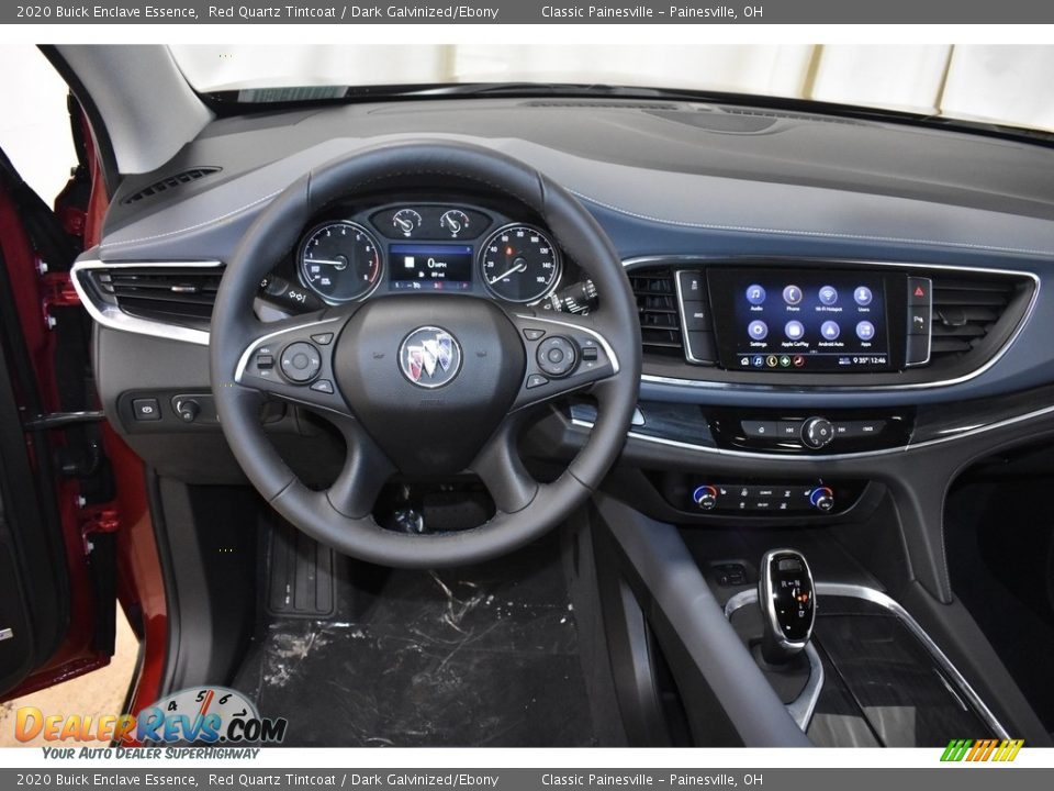 2020 Buick Enclave Essence Red Quartz Tintcoat / Dark Galvinized/Ebony Photo #10