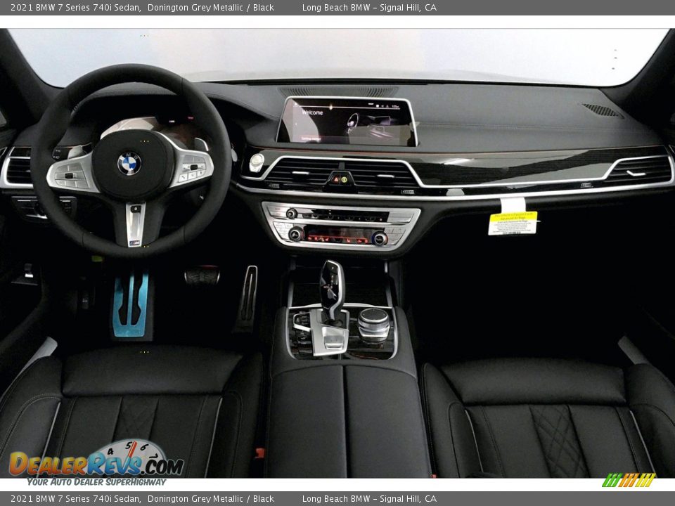 Dashboard of 2021 BMW 7 Series 740i Sedan Photo #5