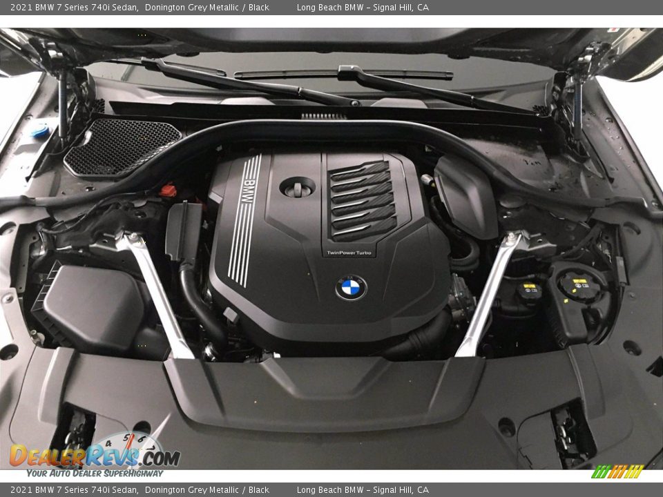 2021 BMW 7 Series 740i Sedan 3.0 Liter M TwinPower Turbocharged DOHC 24-Valve Inline 6 Cylinder Engine Photo #10