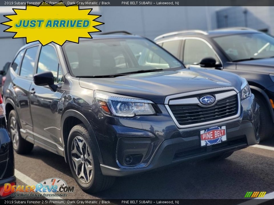 2019 Subaru Forester 2.5i Premium Dark Gray Metallic / Black Photo #1