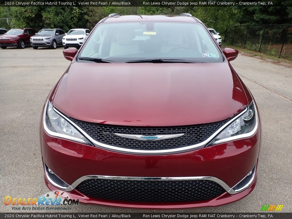 2020 Chrysler Pacifica Hybrid Touring L Velvet Red Pearl / Alloy/Black Photo #2