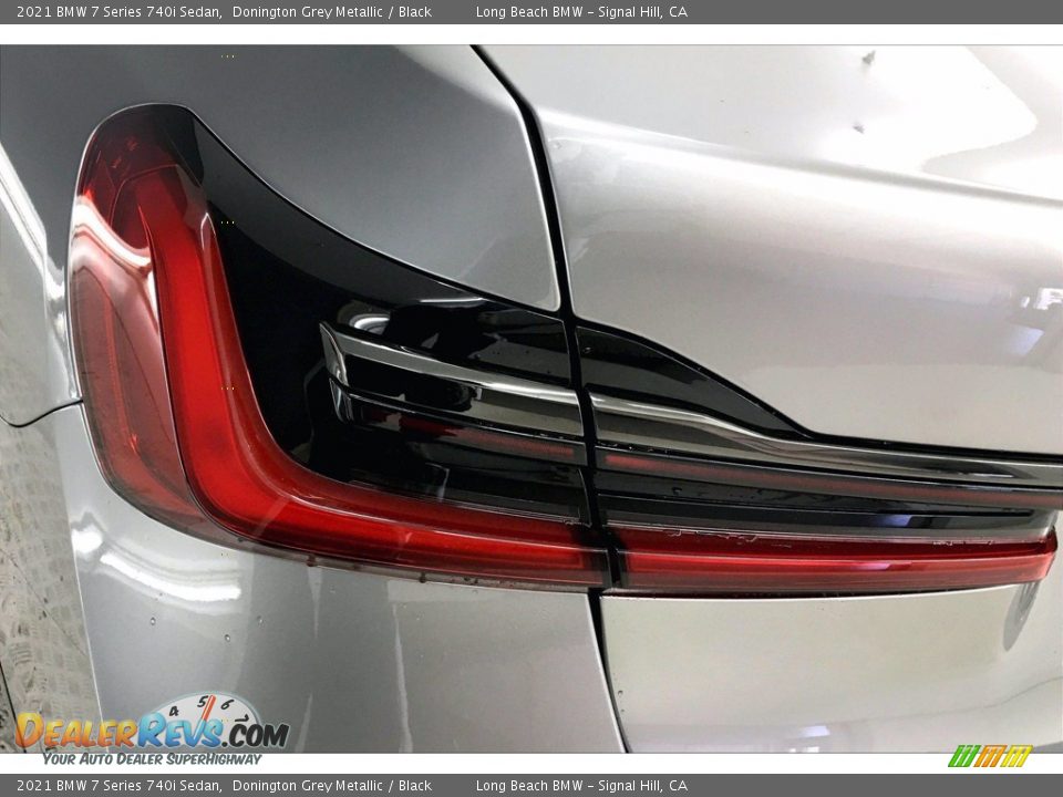 2021 BMW 7 Series 740i Sedan Donington Grey Metallic / Black Photo #15