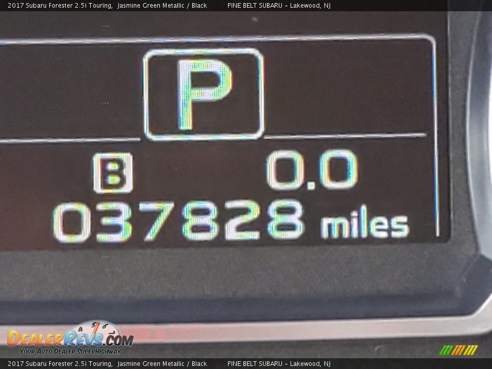 2017 Subaru Forester 2.5i Touring Jasmine Green Metallic / Black Photo #3