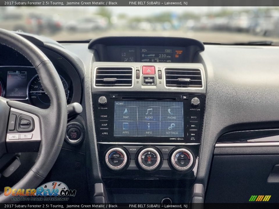 2017 Subaru Forester 2.5i Touring Jasmine Green Metallic / Black Photo #4
