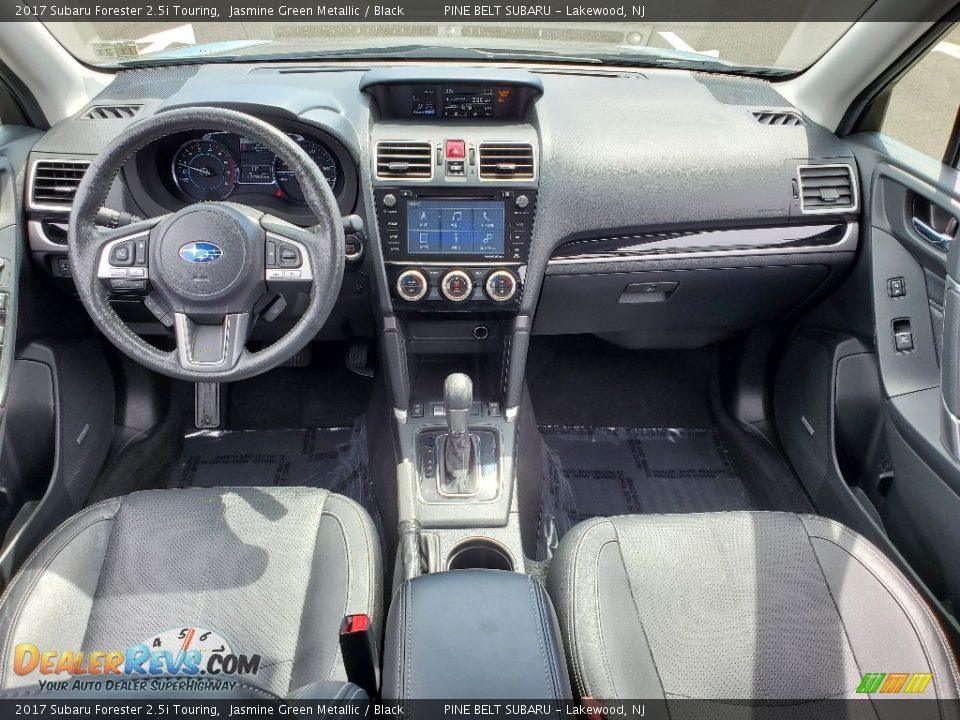 2017 Subaru Forester 2.5i Touring Jasmine Green Metallic / Black Photo #6