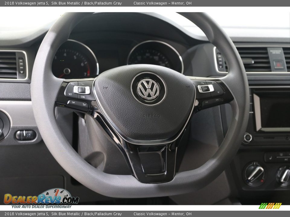 2018 Volkswagen Jetta S Steering Wheel Photo #6