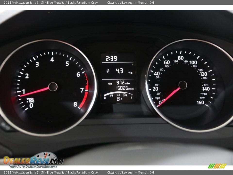 2018 Volkswagen Jetta S Gauges Photo #7