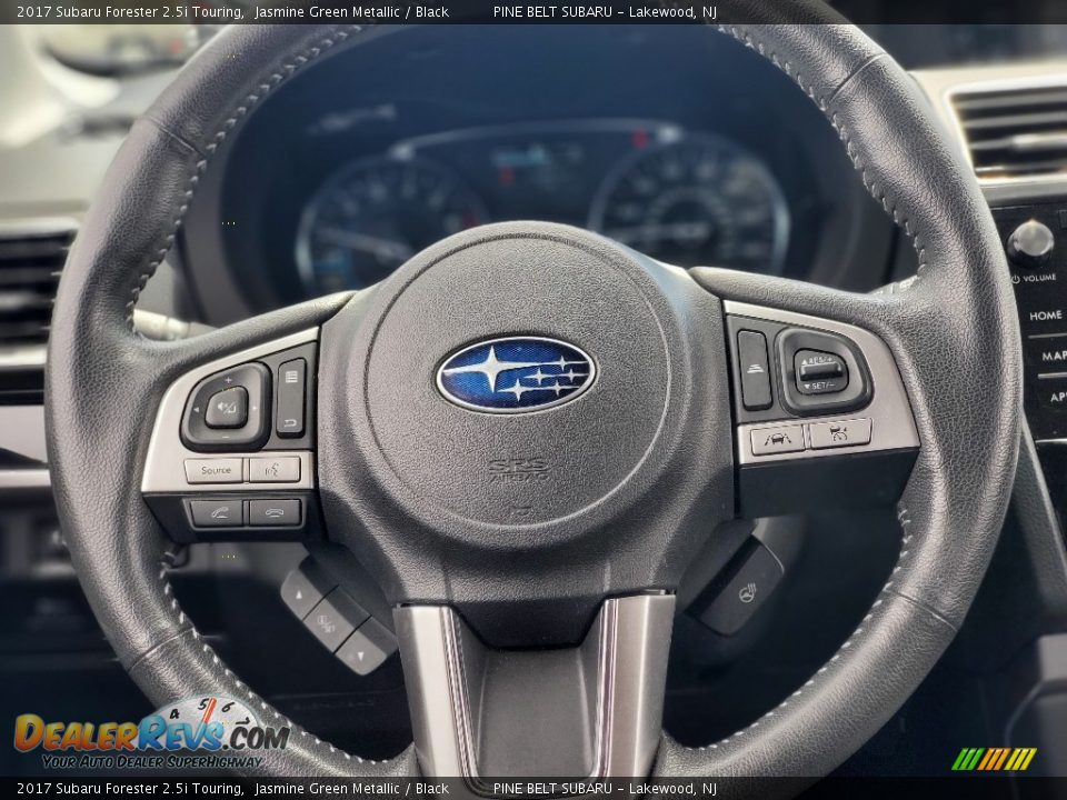 2017 Subaru Forester 2.5i Touring Jasmine Green Metallic / Black Photo #10