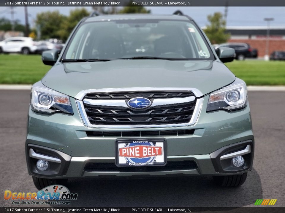 2017 Subaru Forester 2.5i Touring Jasmine Green Metallic / Black Photo #12