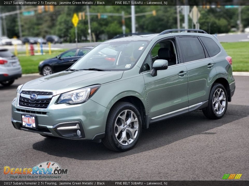 2017 Subaru Forester 2.5i Touring Jasmine Green Metallic / Black Photo #13