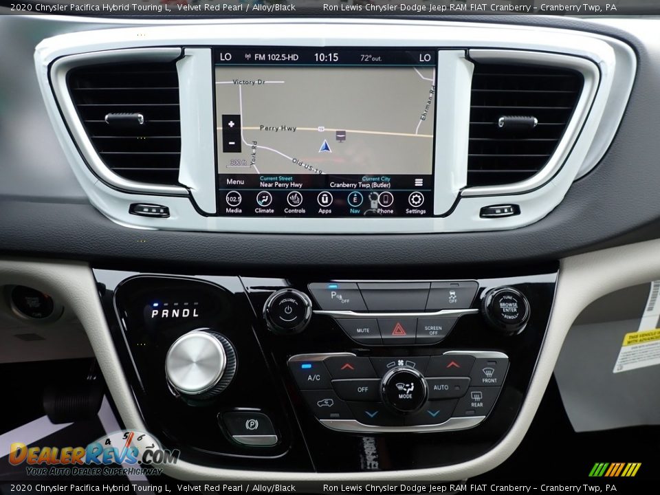 Navigation of 2020 Chrysler Pacifica Hybrid Touring L Photo #20