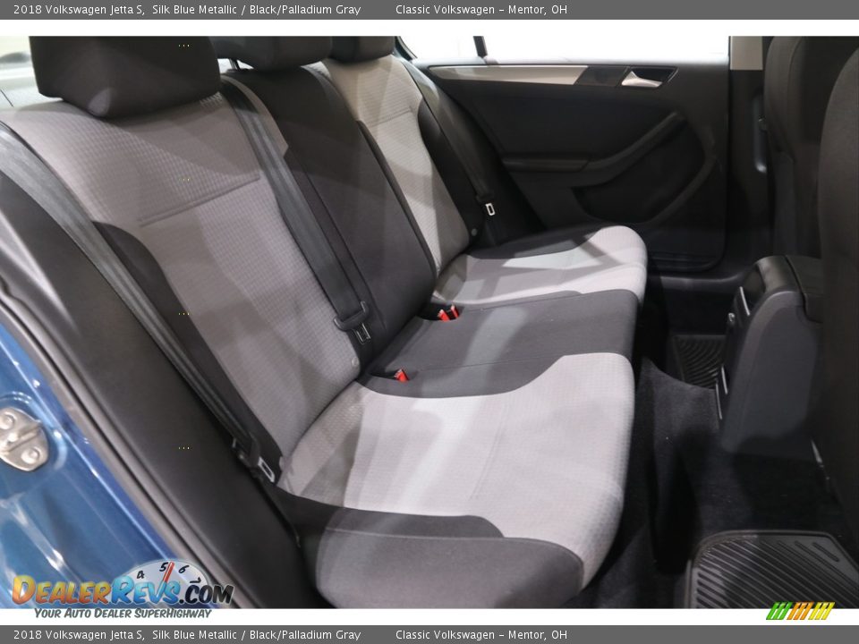 2018 Volkswagen Jetta S Silk Blue Metallic / Black/Palladium Gray Photo #14