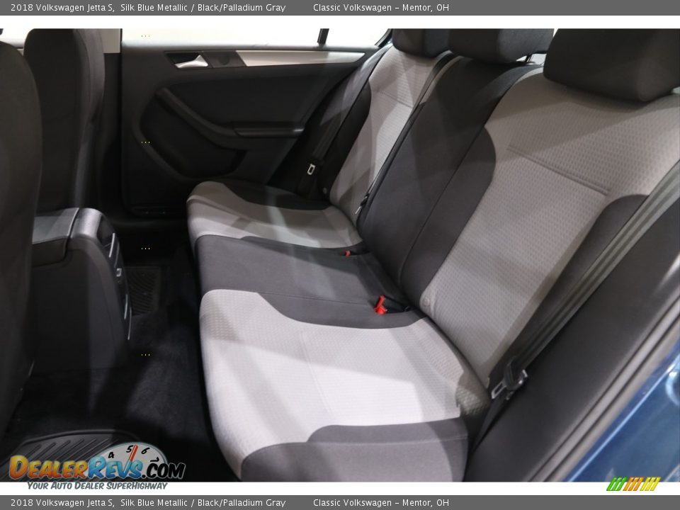 2018 Volkswagen Jetta S Silk Blue Metallic / Black/Palladium Gray Photo #15