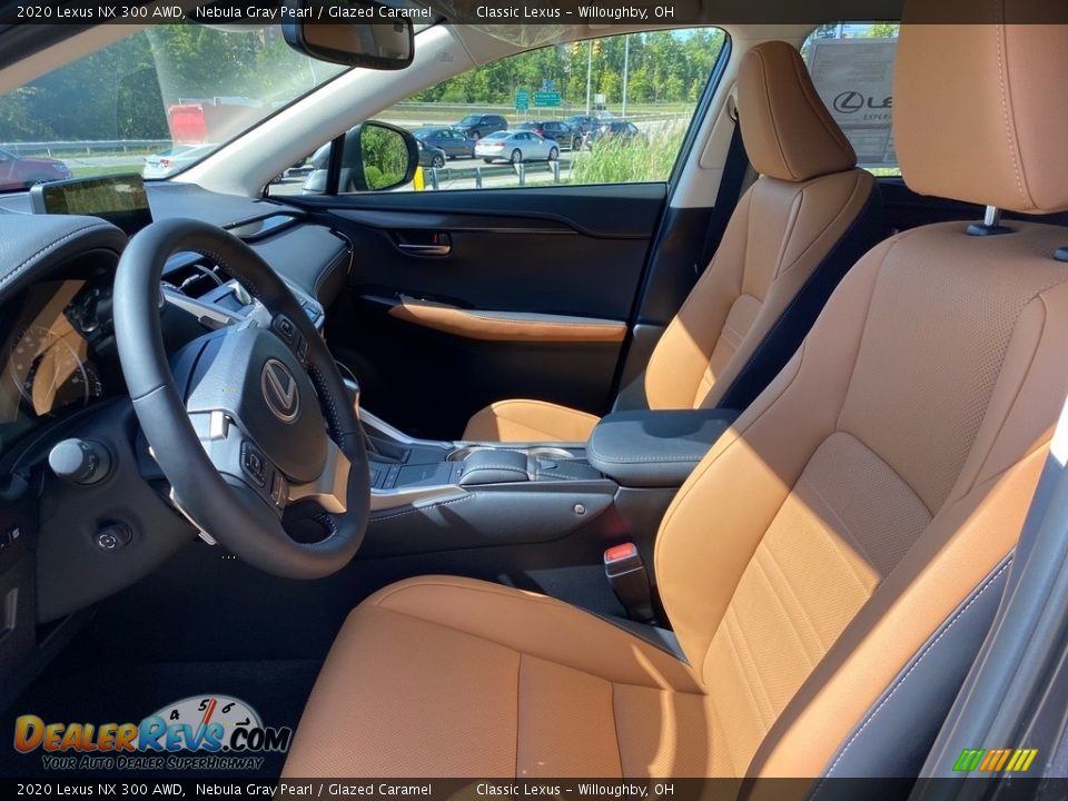 2020 Lexus NX 300 AWD Nebula Gray Pearl / Glazed Caramel Photo #2