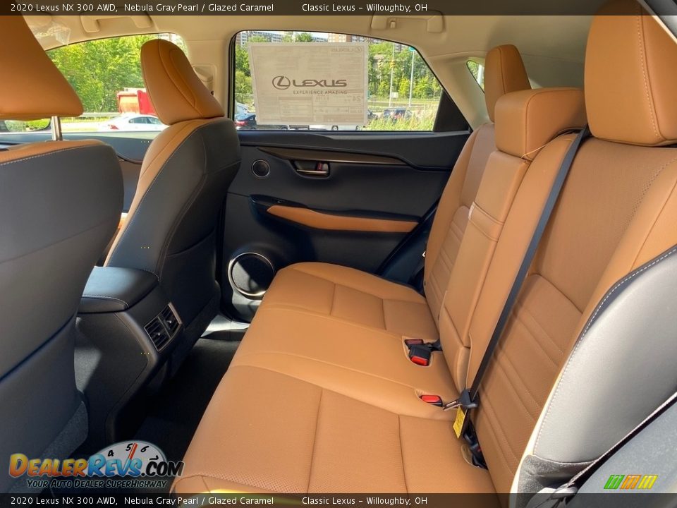 2020 Lexus NX 300 AWD Nebula Gray Pearl / Glazed Caramel Photo #3