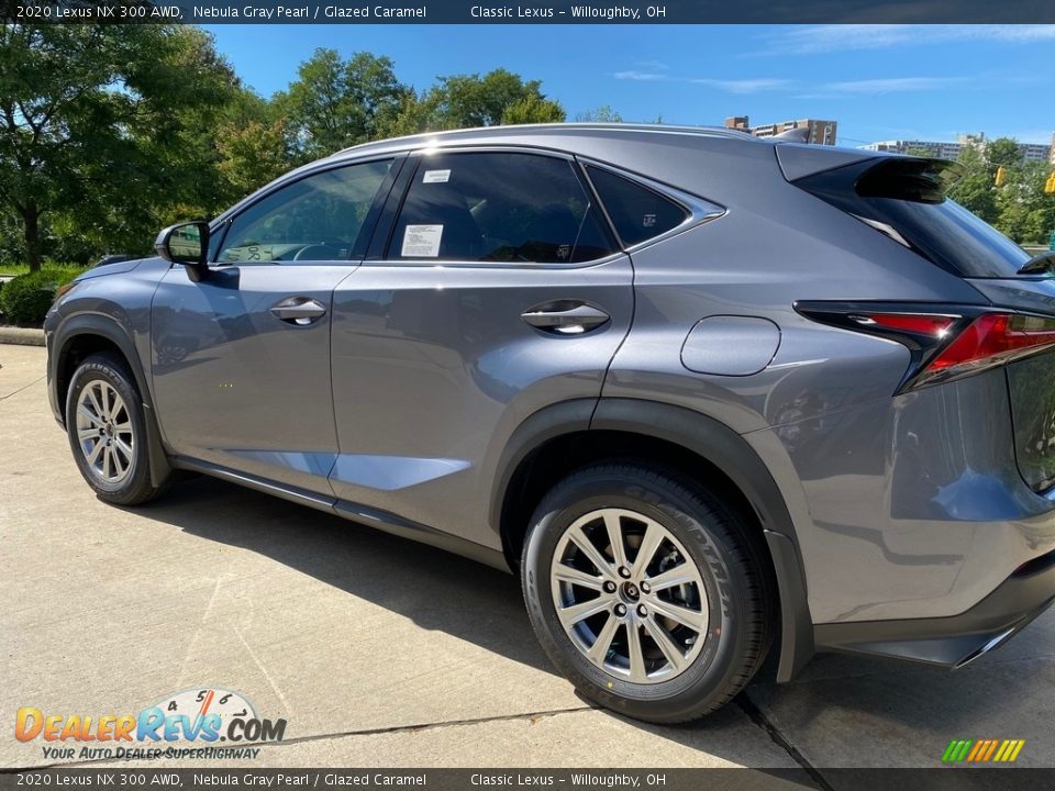 2020 Lexus NX 300 AWD Nebula Gray Pearl / Glazed Caramel Photo #4